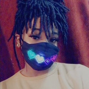 App Mask LED lights, Custom Mask, Face Mask